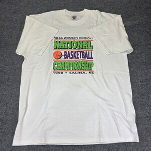 Vintage Fruit Of The Loom Ncaa National Championship 1998 T Shirt Size XL